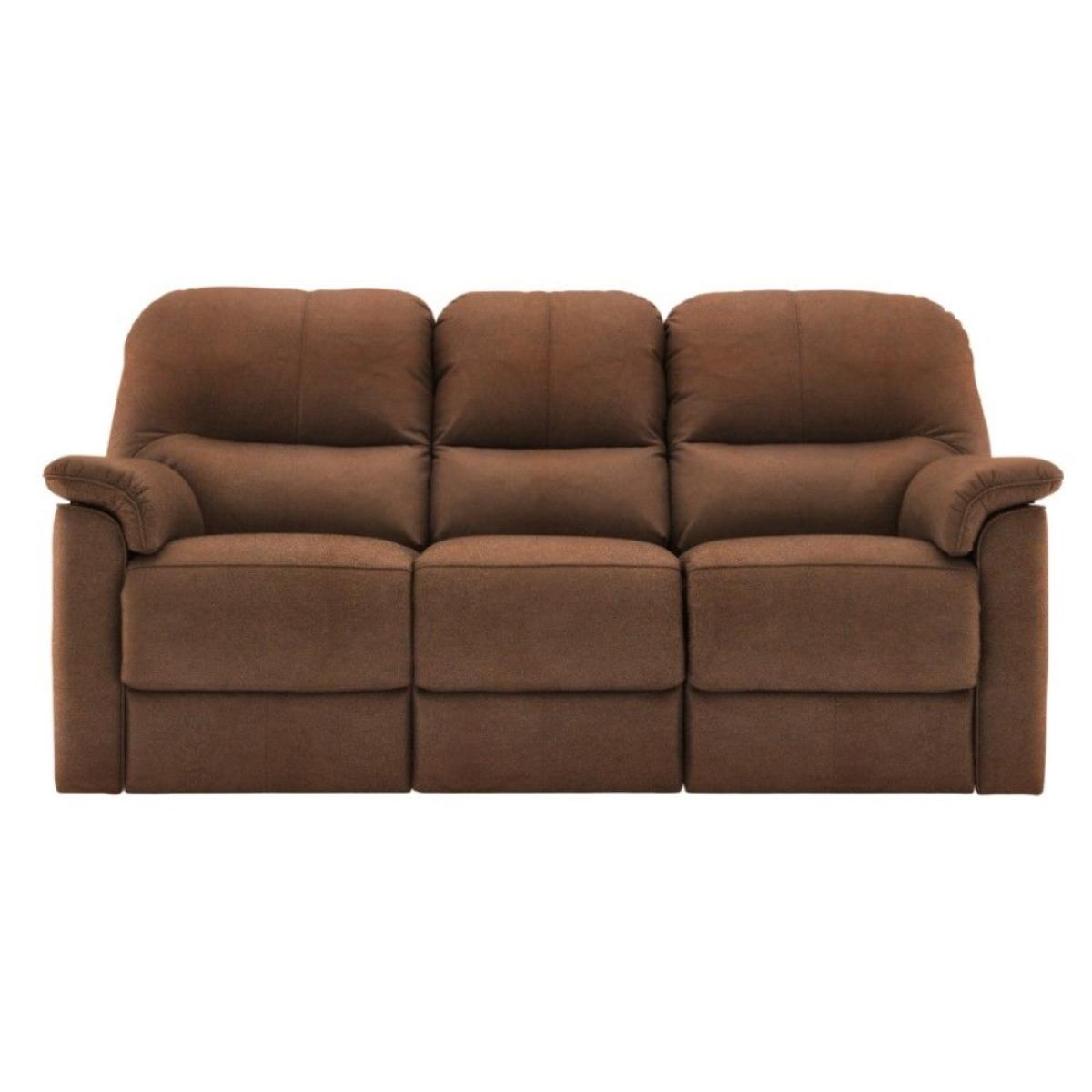 G Plan Chadwick Leather 3 Seater Manual Left Hand Facing Recliner – image 2