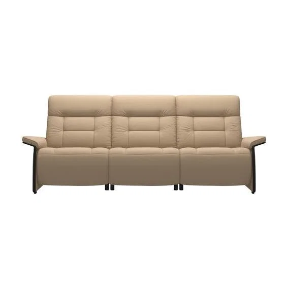 Stressless Mary 3 Seater Sofa With Wood Arm