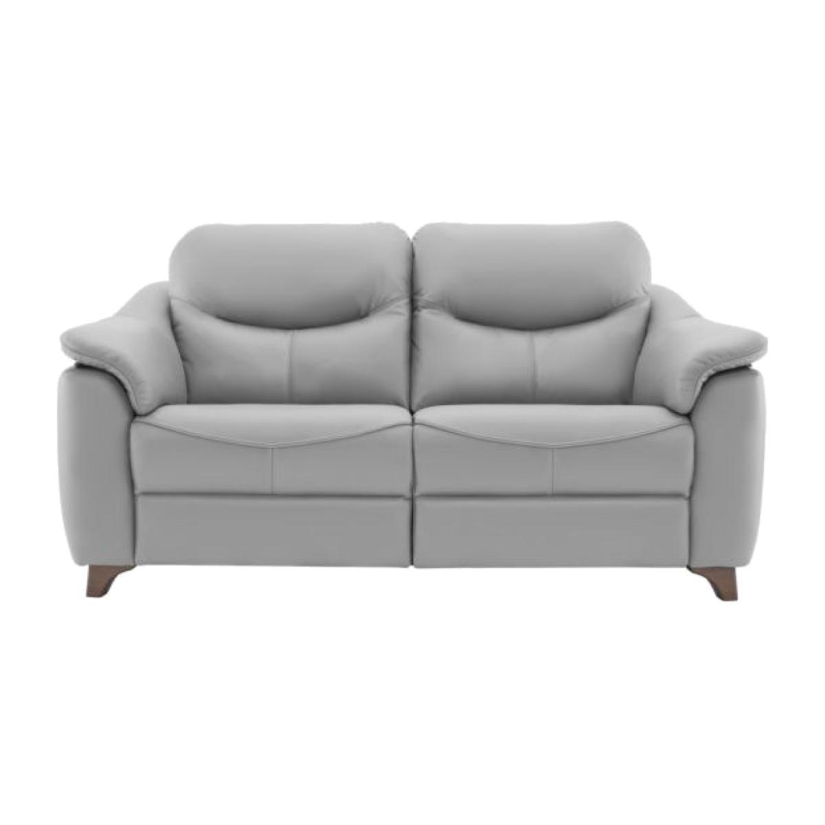 G Plan Jackson Leather 3 Seat Manual Double Recliner – image 1
