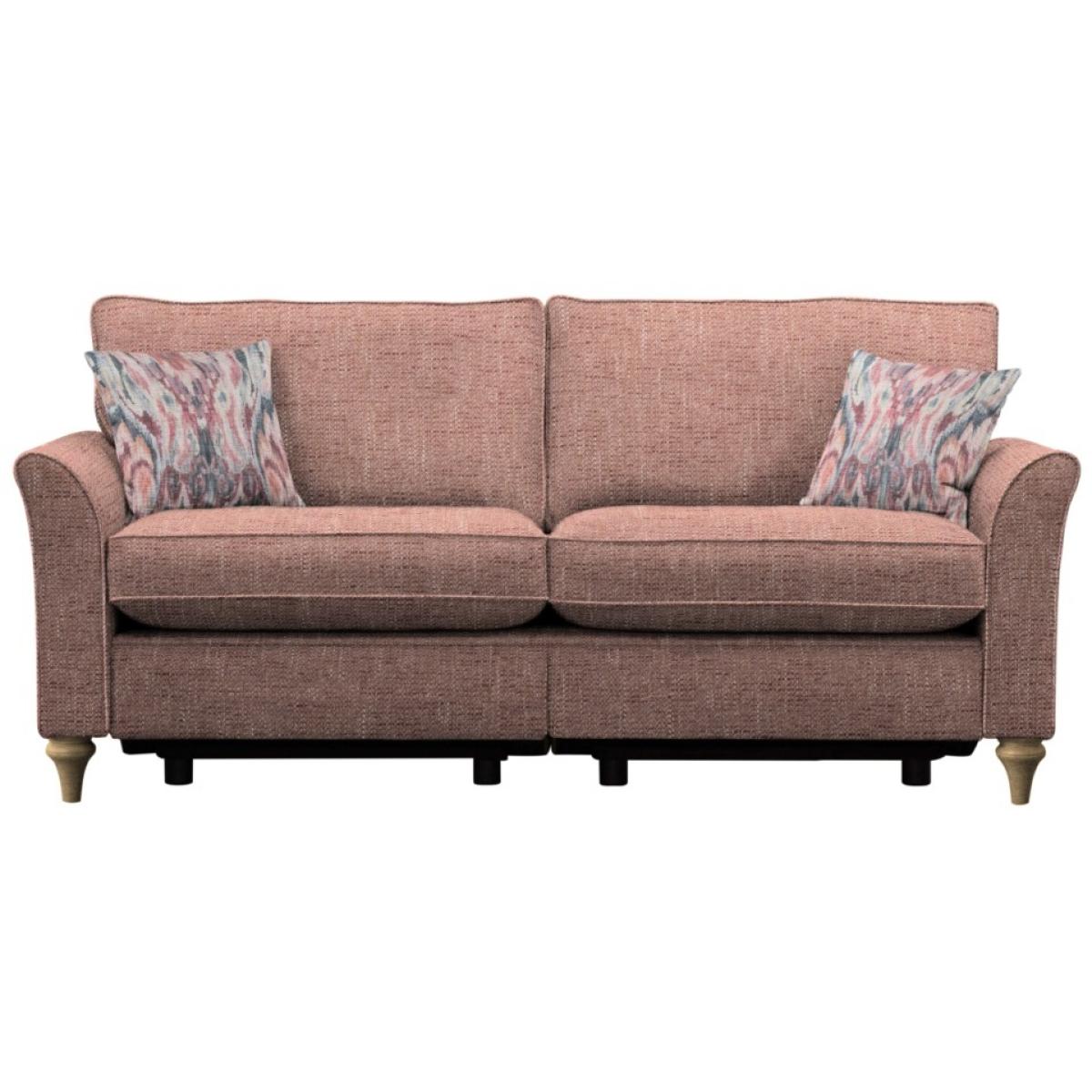 Parker Knoll Hazel Plain Back Grand 3 Seater Sofa With Power Footrest - Fabric Grade A – image 2