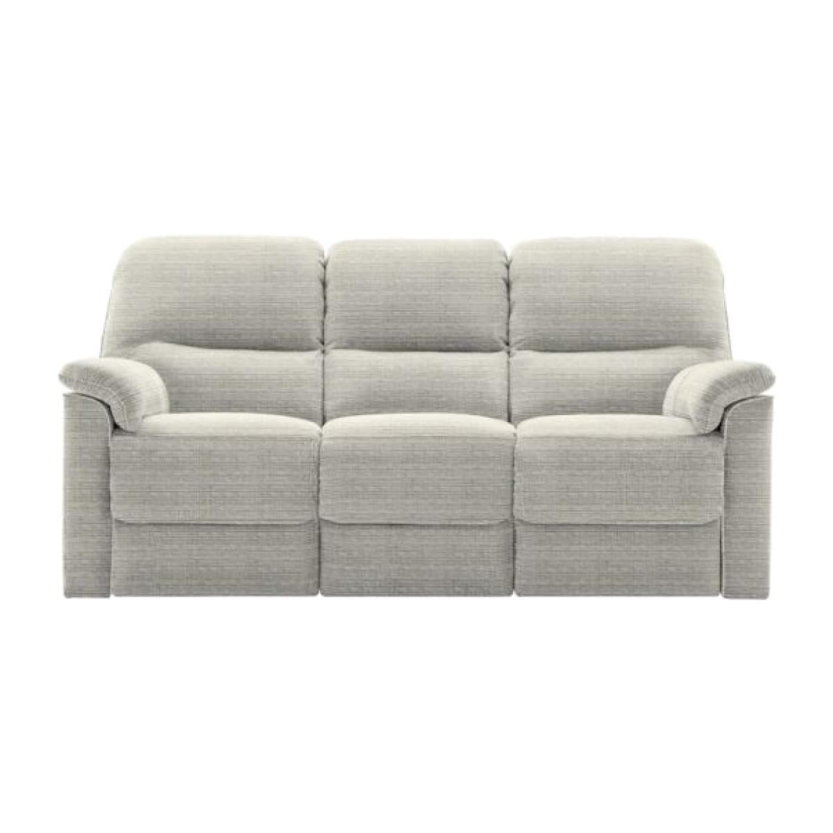 G Plan Chadwick Fabric 3 Seater Manual Right Hand Facing Recliner – image 1