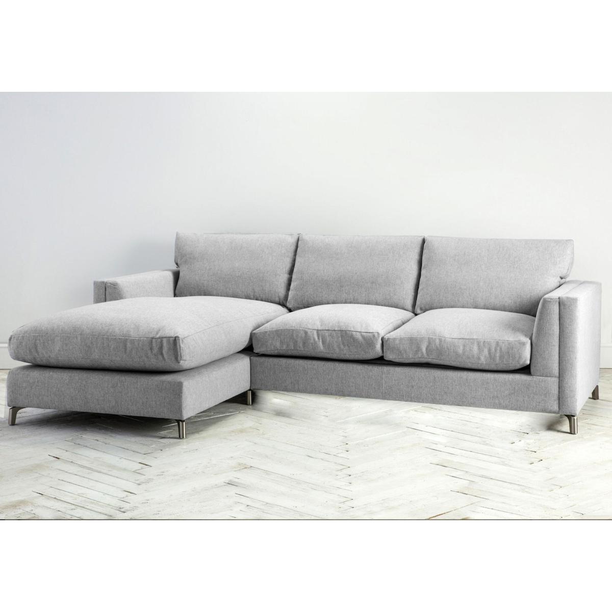 Chris Left Hand Chaise Sofa in The Great White – image 5