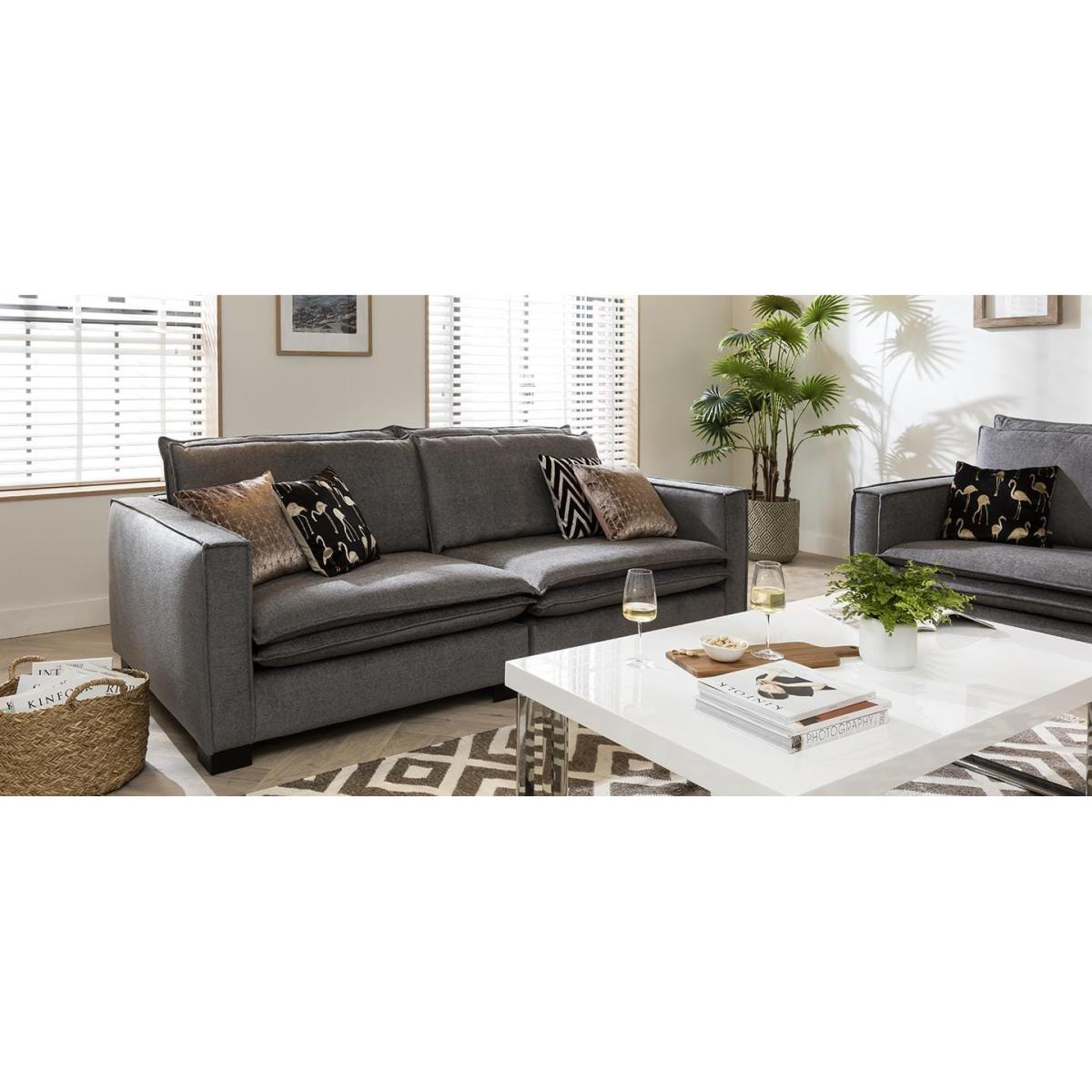 Quatropi 3 Seater Modular Sofa - XL Extra Deep, Kyle 236x118cm – image 3