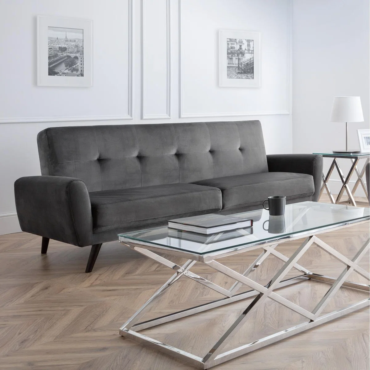 Monza 3 Seater Sofa - Grey – image 2