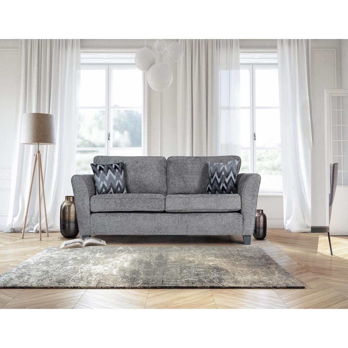 Harriet 3 Seater Sofa - Grey – image 2
