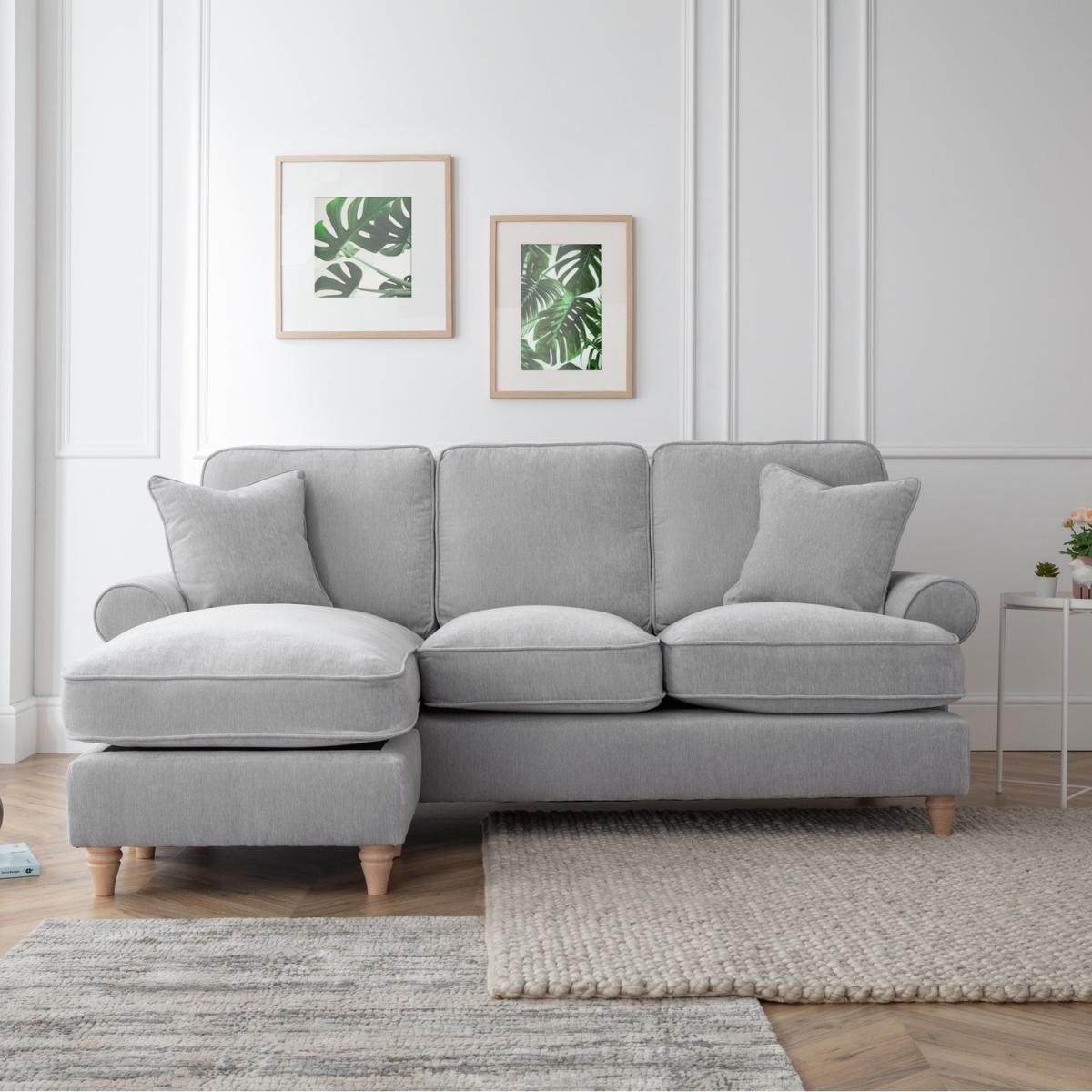 The Amilia Left Hand Chaise - Charcoal – image 4