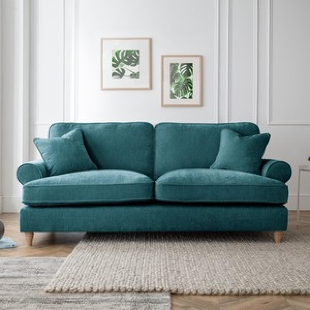 The Amelia 3 Seater Sofa - Lagoon – image 2