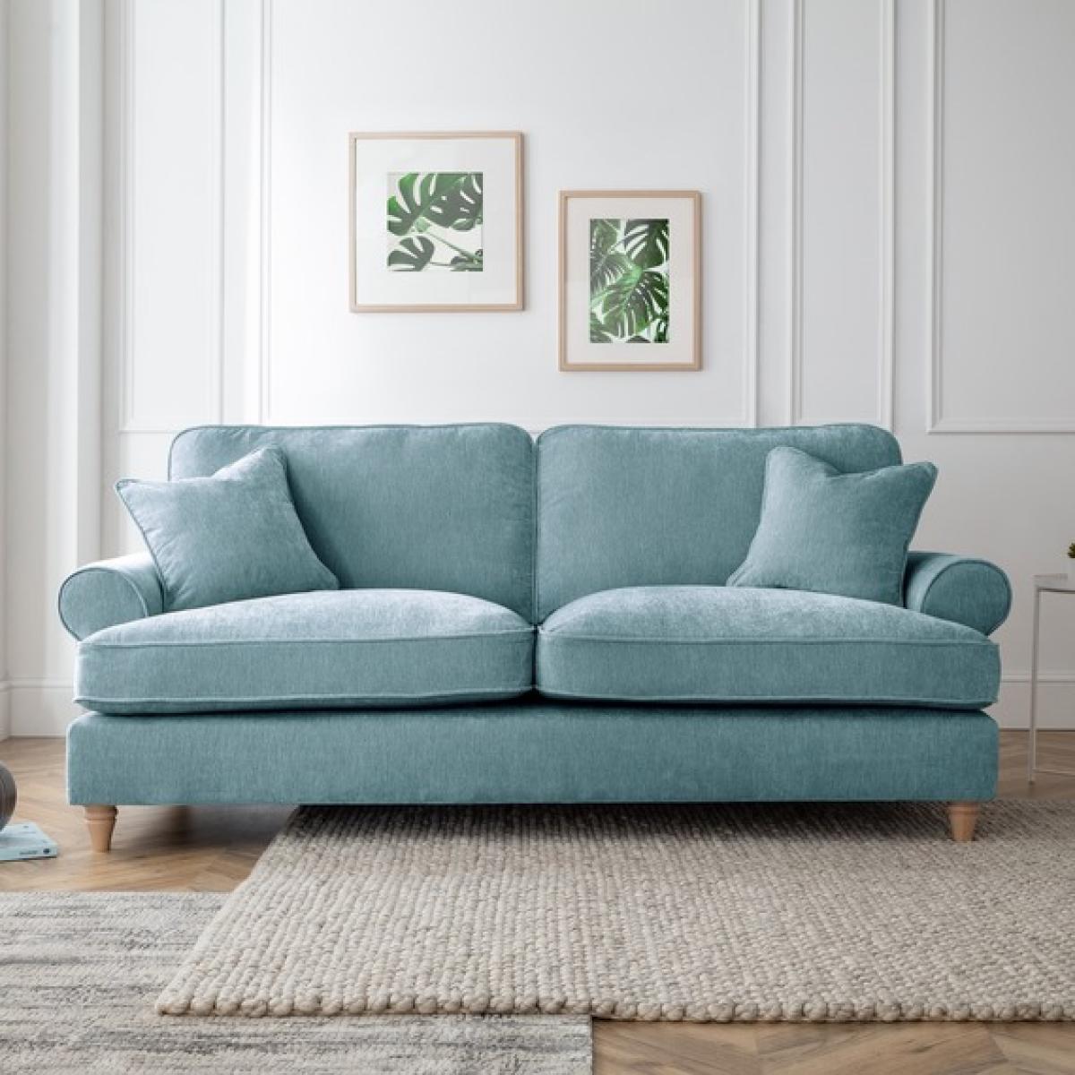 The Amelia 3 Seater Sofa - Lagoon – image 1