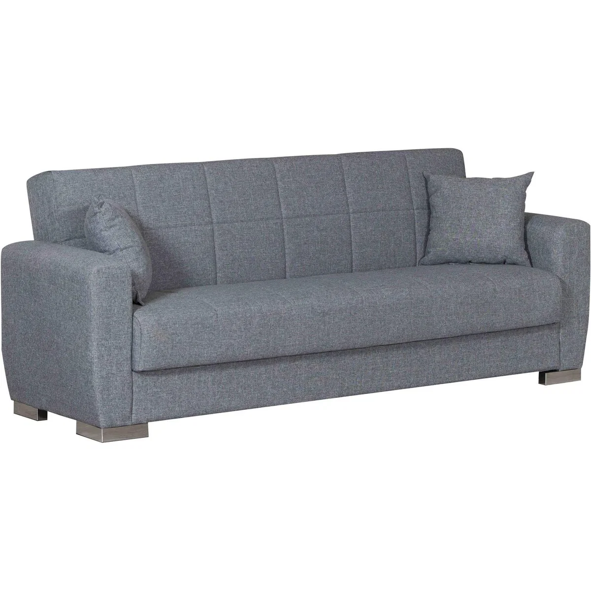 Dennis Linen Sofa Bed 3 Seater - Grey – image 2