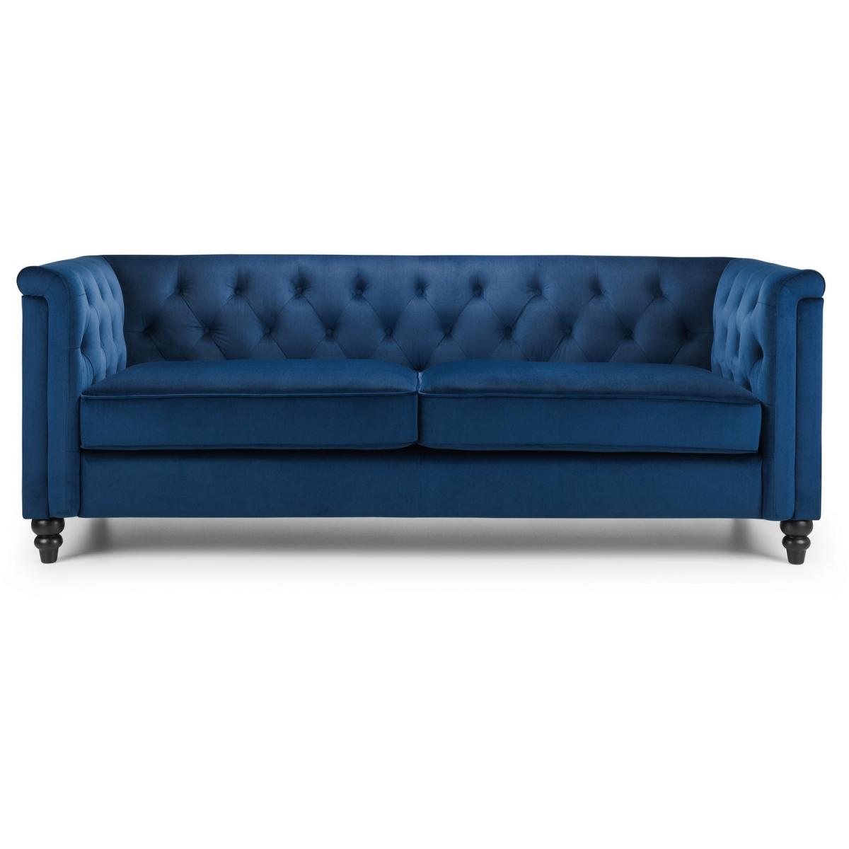 Sandringham 3 Seater Sofa - Blue – image 2