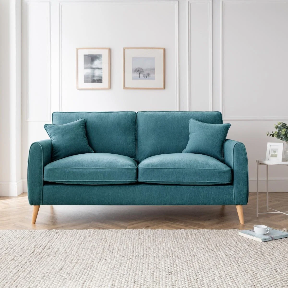 The Sophia 3 Seater Sofa - Ice – image 2