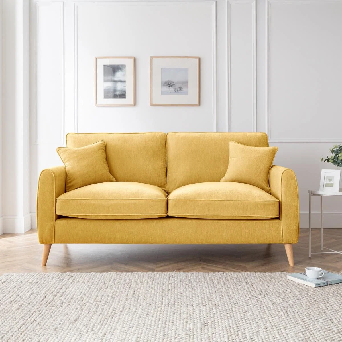 The Sophia 3 Seater Sofa - Ice – image 3