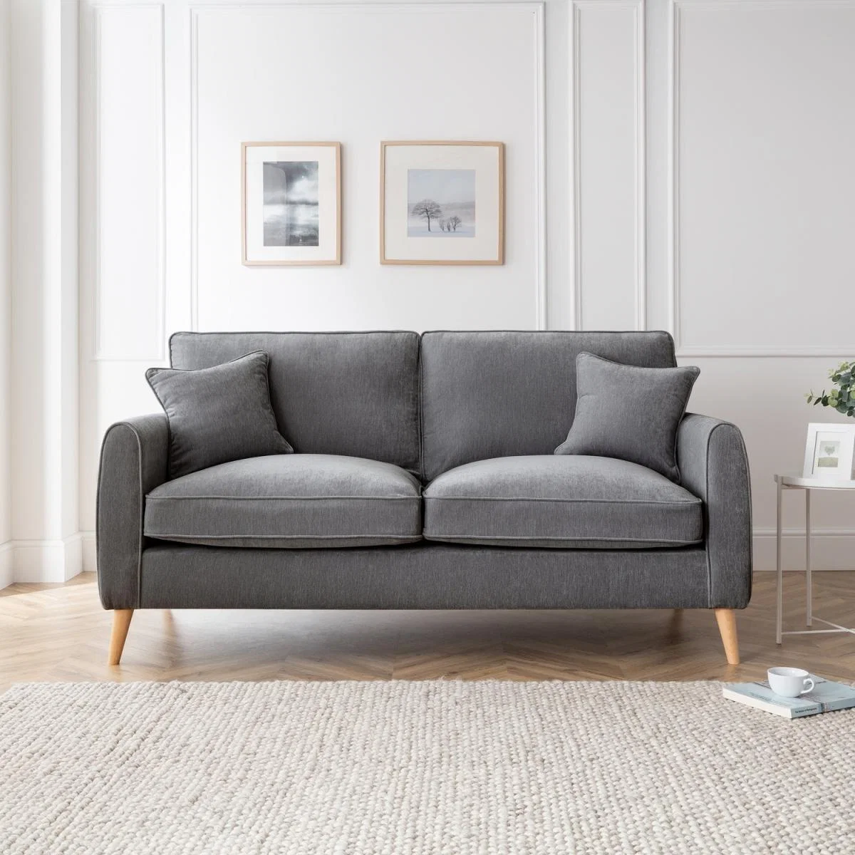 The Sophia 3 Seater Sofa - Ice – image 5