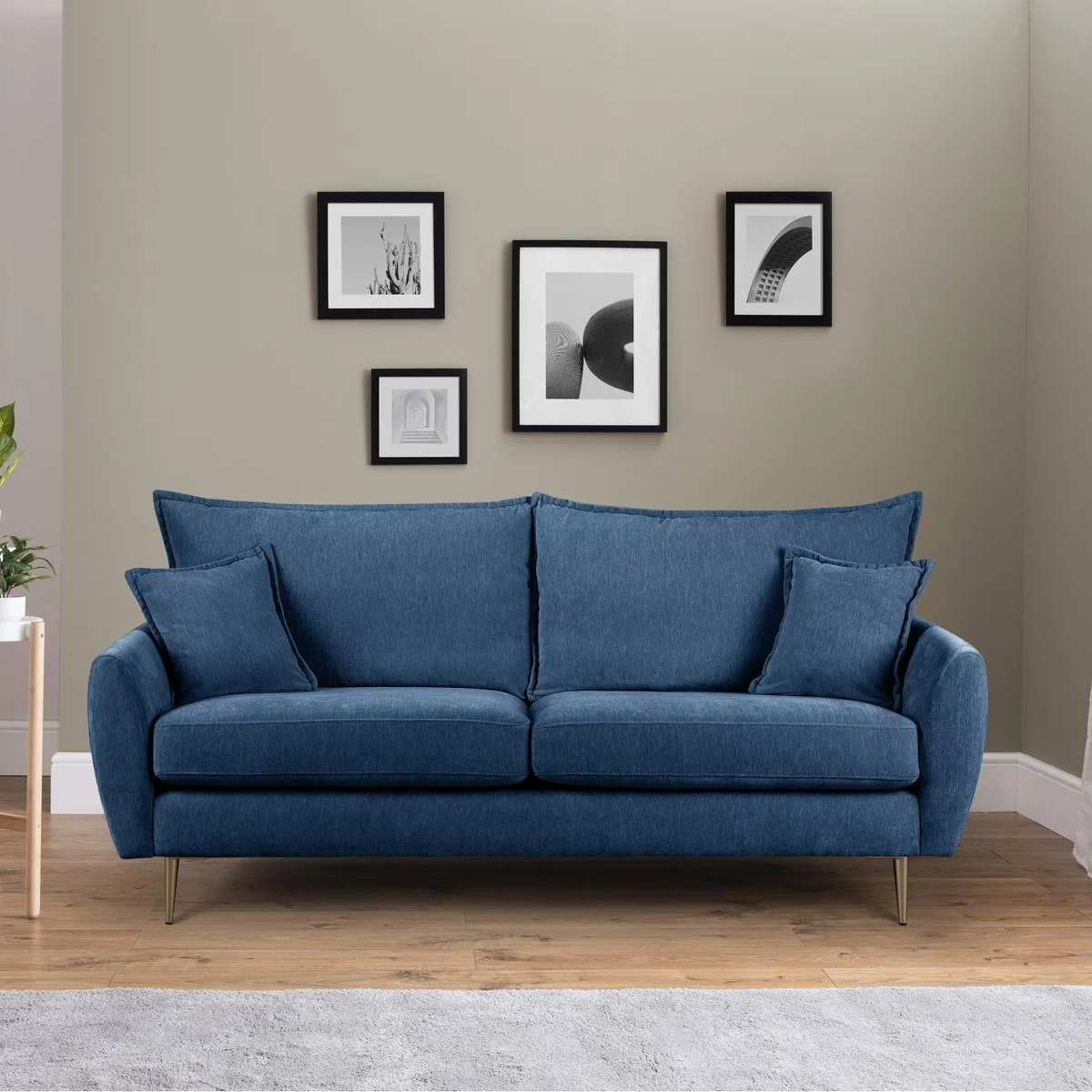 The Tiffany - 3 Seater Sofa - Putty – image 1