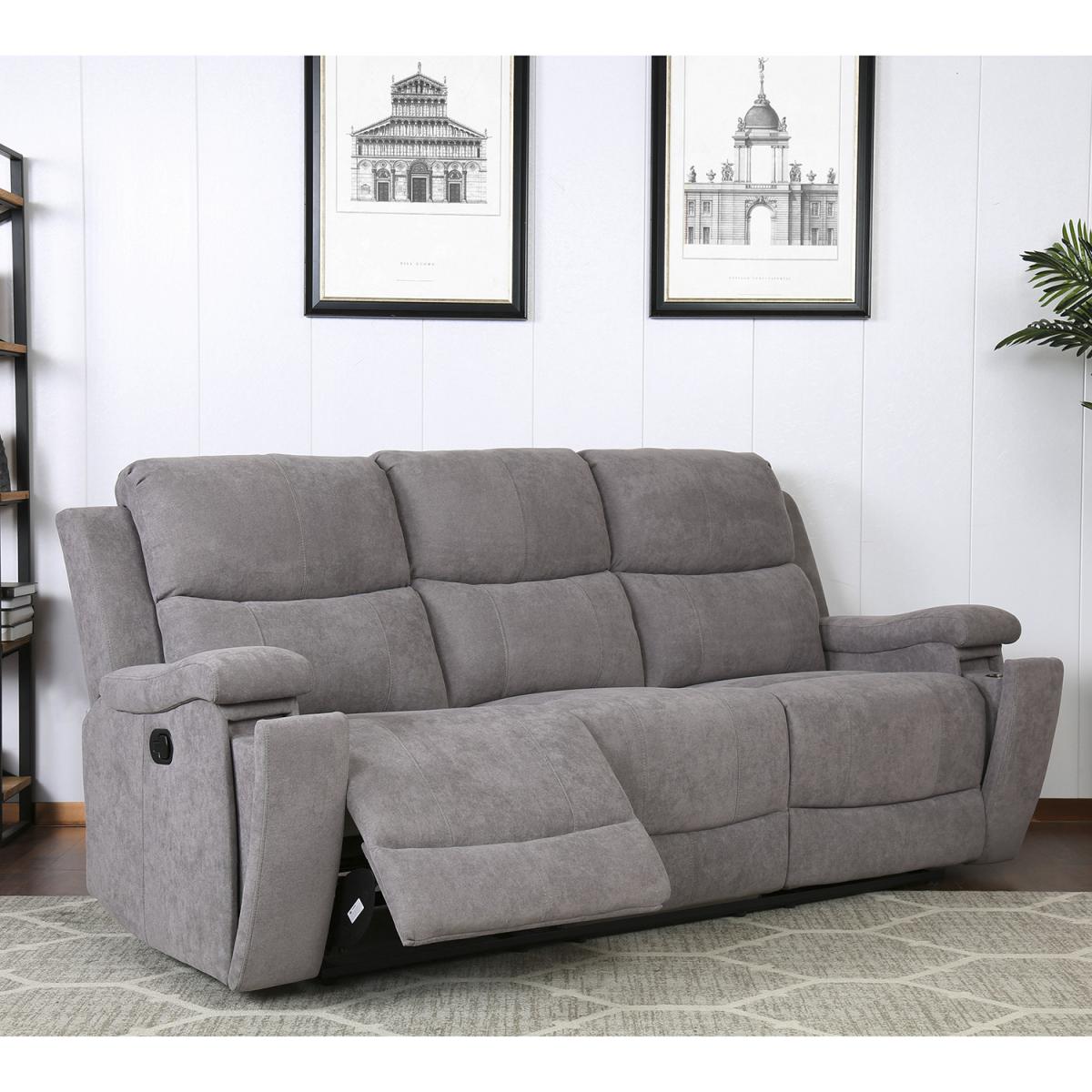 Ledbury 3 Seater Sofa - Grey – image 3