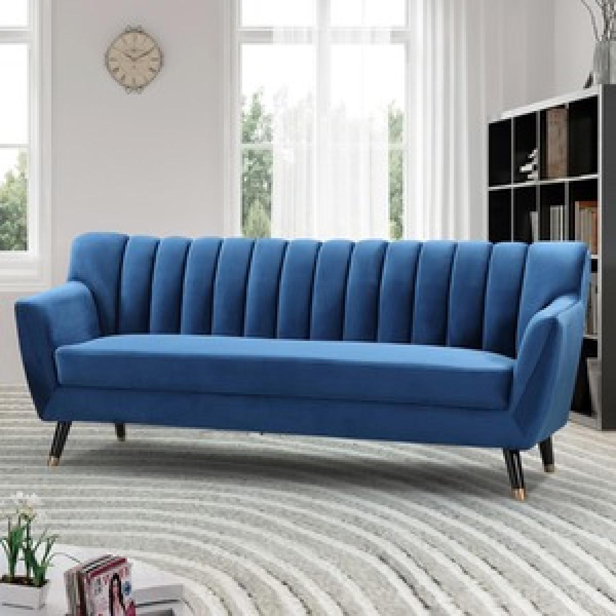 Morgan 3 Seat Sofa - Green – image 2