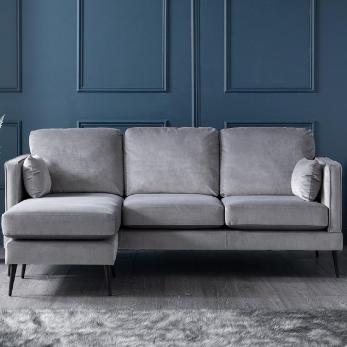 The Ellie Left Hand Chaise - Grey