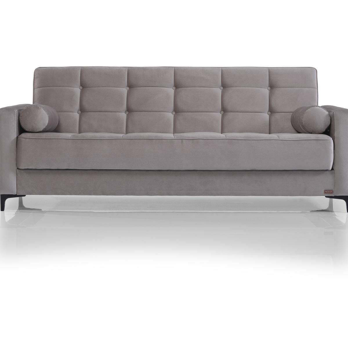 Mira Three Seater Clic Clac Sofa - Grey – image 2