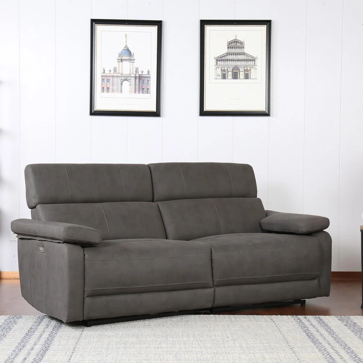 Trinity 3 Seater Electrical Sofa - Grey – image 5