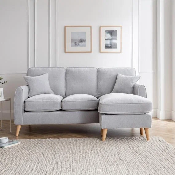 The Sophia Right Hand Chaise - Ice – image 1