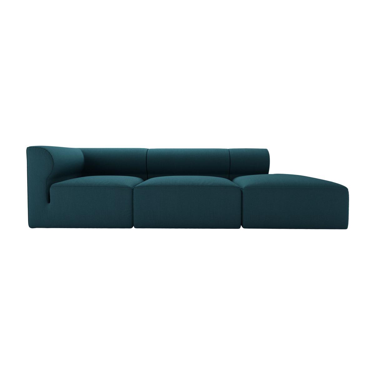 Cohen LHF Modular Sofa in Evergreen Brushed Linen Cotton - sofa.com – image 1