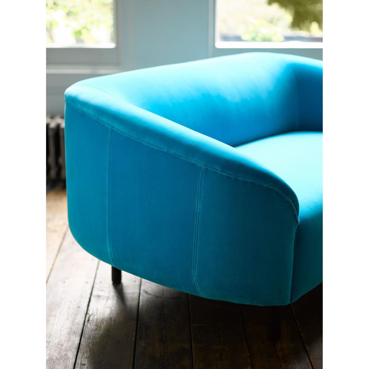 Grayson Three Seat Sofa in Grey Marl Highland Tweed - sofa.com – image 3