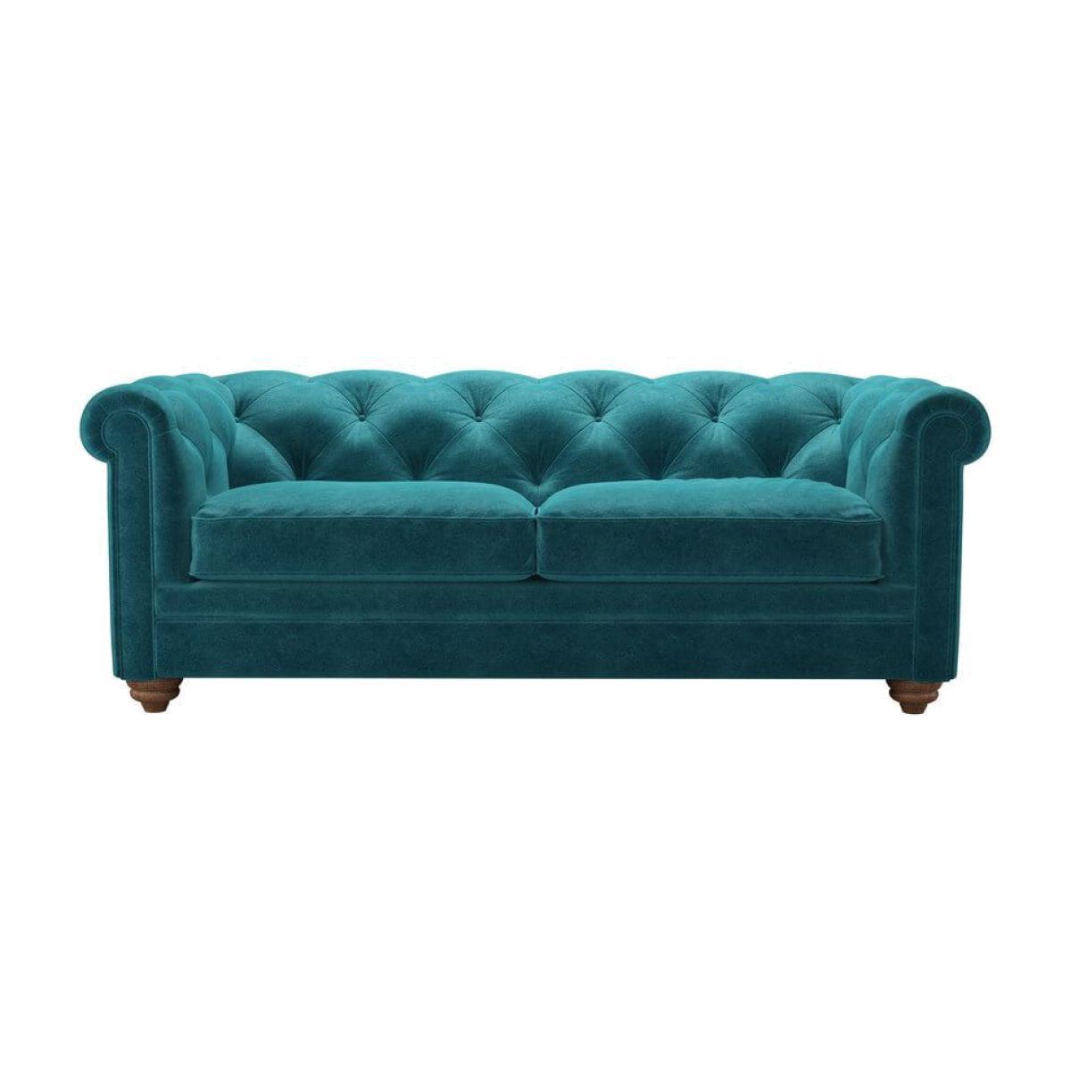 Perfectly Pristine Patrick 2.5 Seat Sofa in Neptune Smart Velvet - sofa.com – image 1