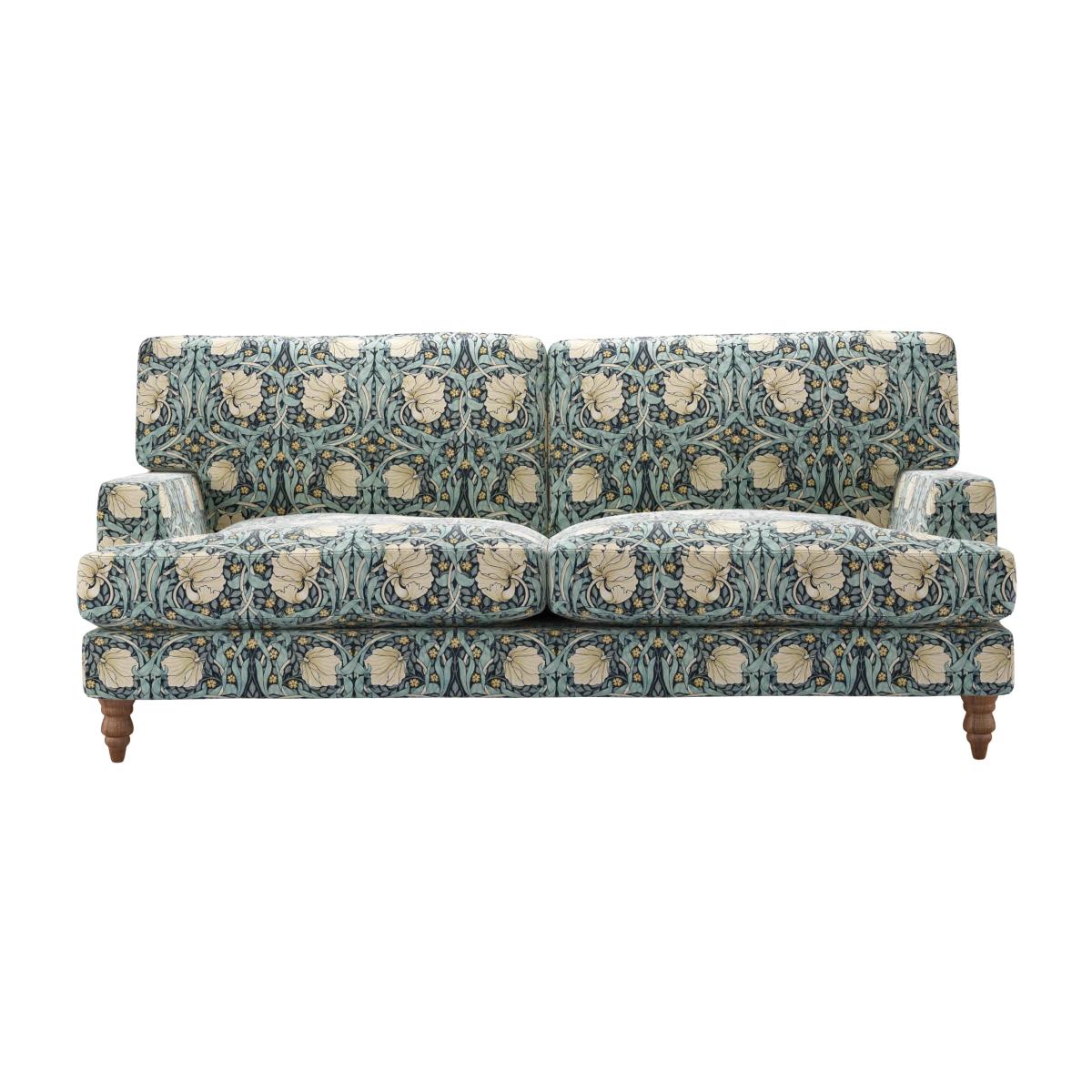 Isla 3 Seat Sofa in Pimpernel Velvet Indigo – image 1