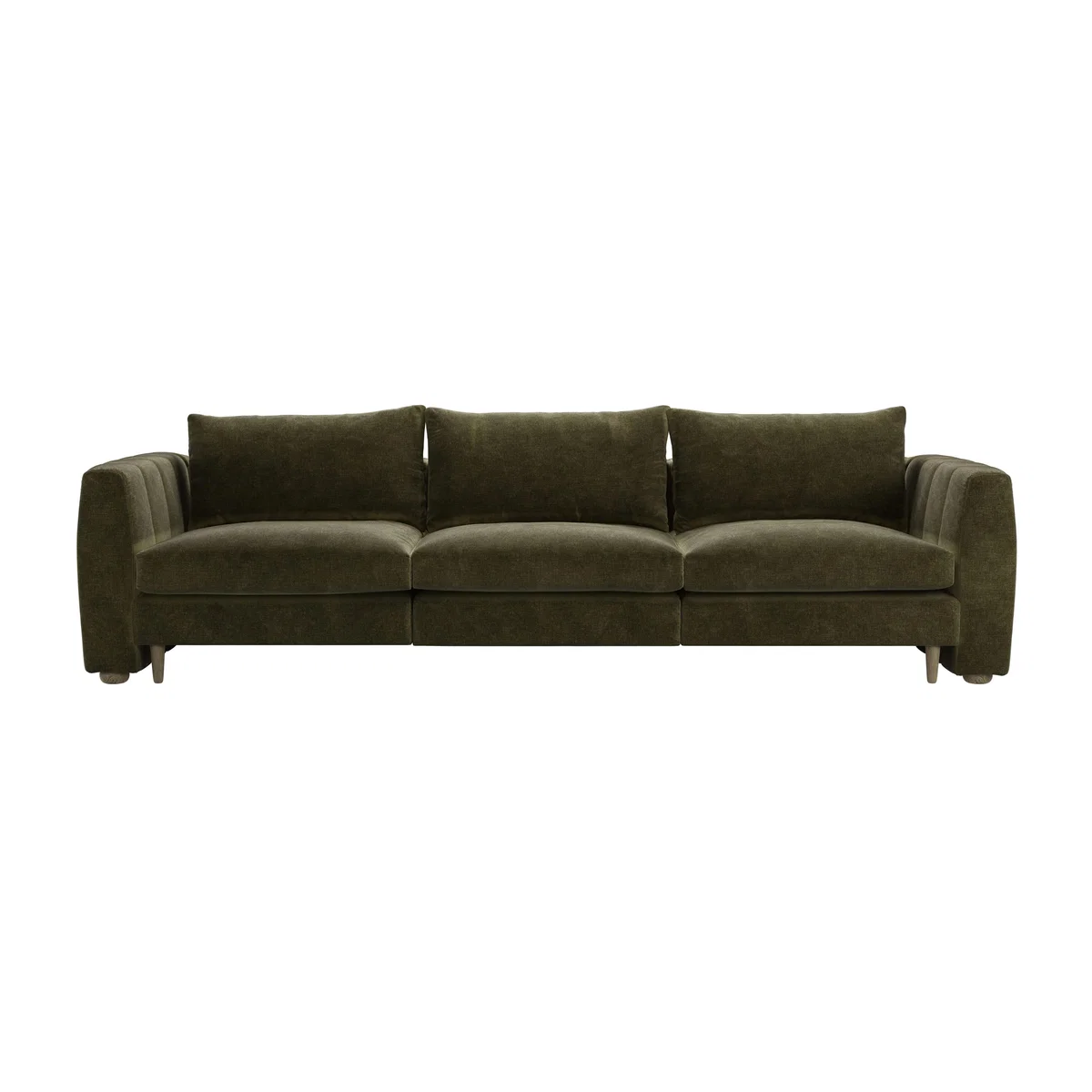 Tiffany 3 Seat Sofa in Juniper Aquaclean Clever Chenille – image 1