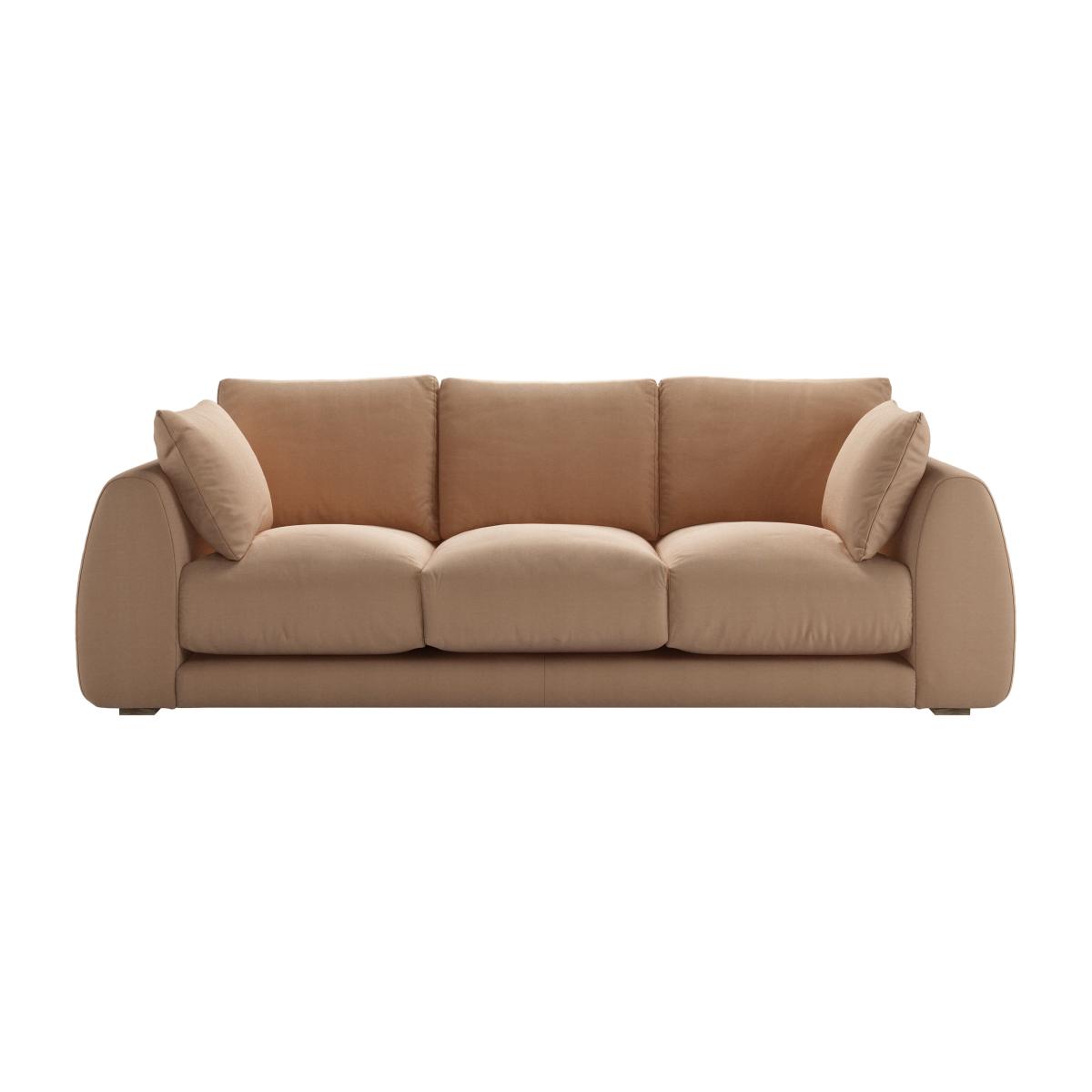 Carmel 3 Seat Sofa in Rosewater Organic Smart Cotton – image 1