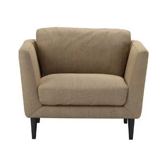 Holly Armchair in Flax Pure Belgian Linen - sofa.com
