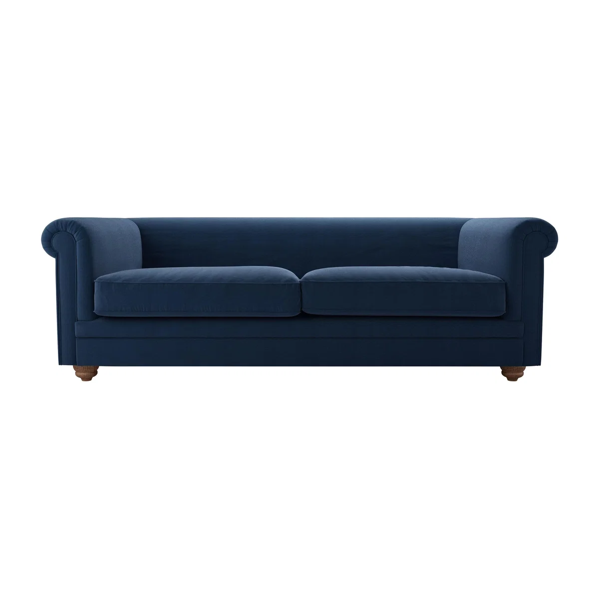 Patrick Unbuttoned 3 Seat Sofa in Galaxy Organic Smart Cotton – image 1