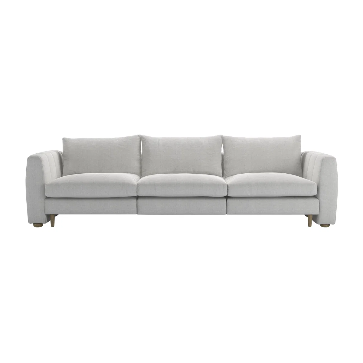 Tiffany 3 Seat Sofa in Harbour Aquaclean Clever Velvet