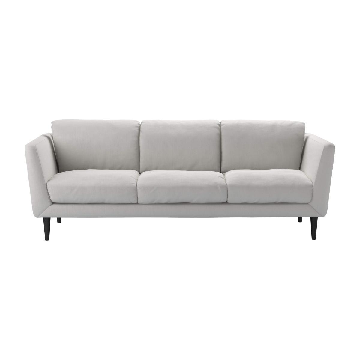 Perfectly Pristine Holly 3 Seat Sofa in Alabaster Brushed Linen Cotton - sofa.com – image 1