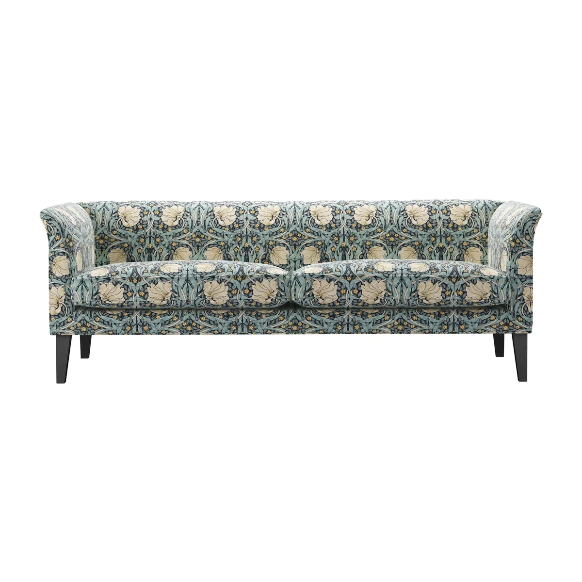 Fingal 3 Seat Sofa in Pimpernel Velvet Indigo – image 1