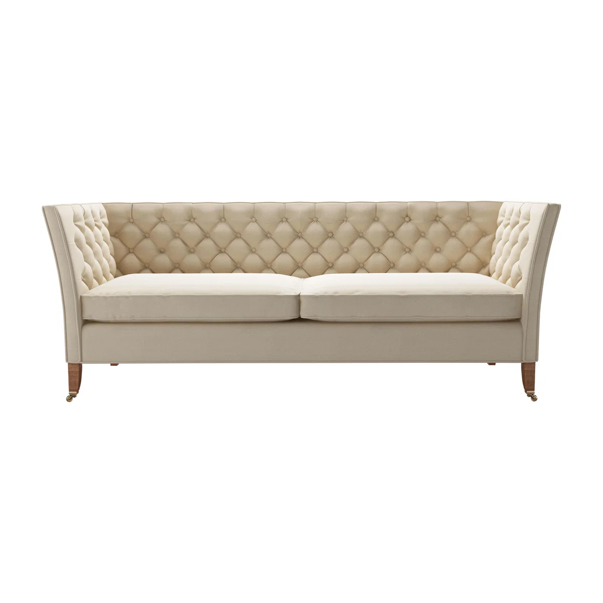 Descartes 3 Seat Sofa in Moon Smart Cotton - sofa.com – image 1