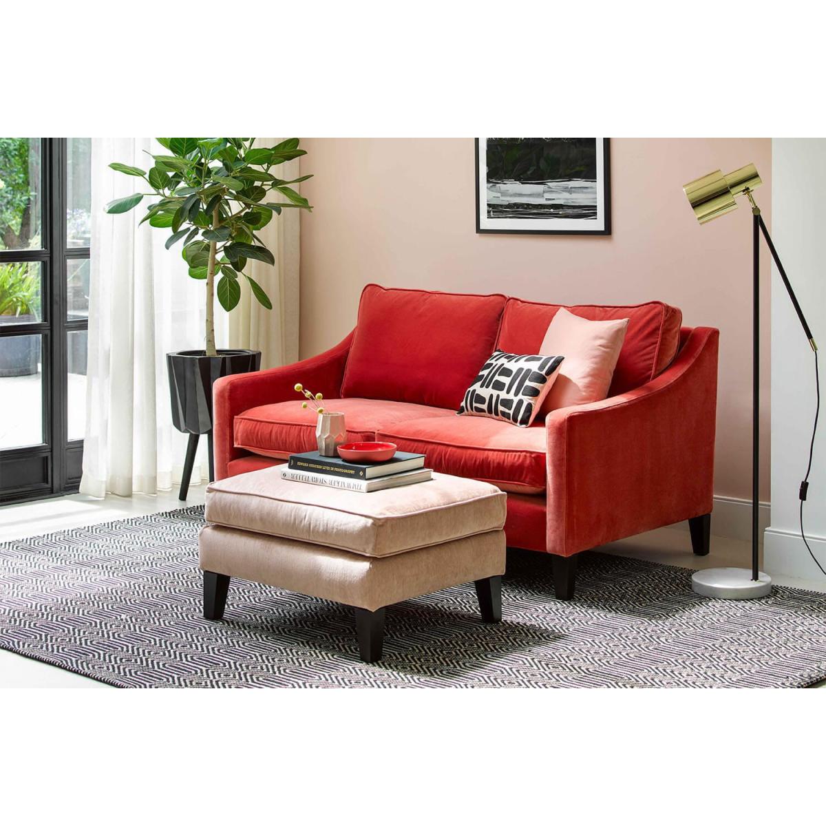 Iggy 3 Seat Sofa (breaks down) in Elderflower Organic Smart Cotton – image 3