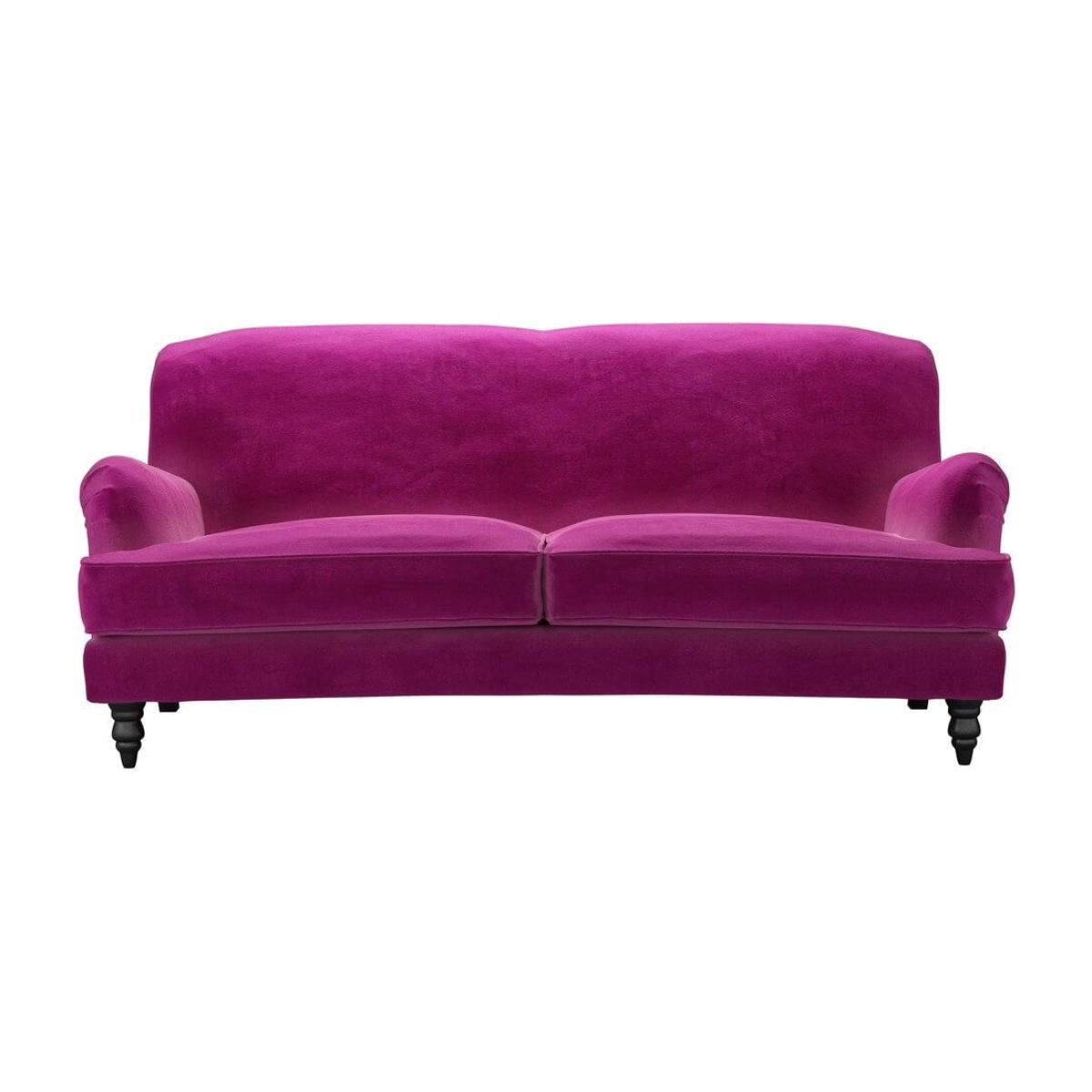 Perfectly Pristine Snowdrop 3 Seat Sofa (breaks down) in Peony Cotton Matt Velvet - sofa.com – image 1