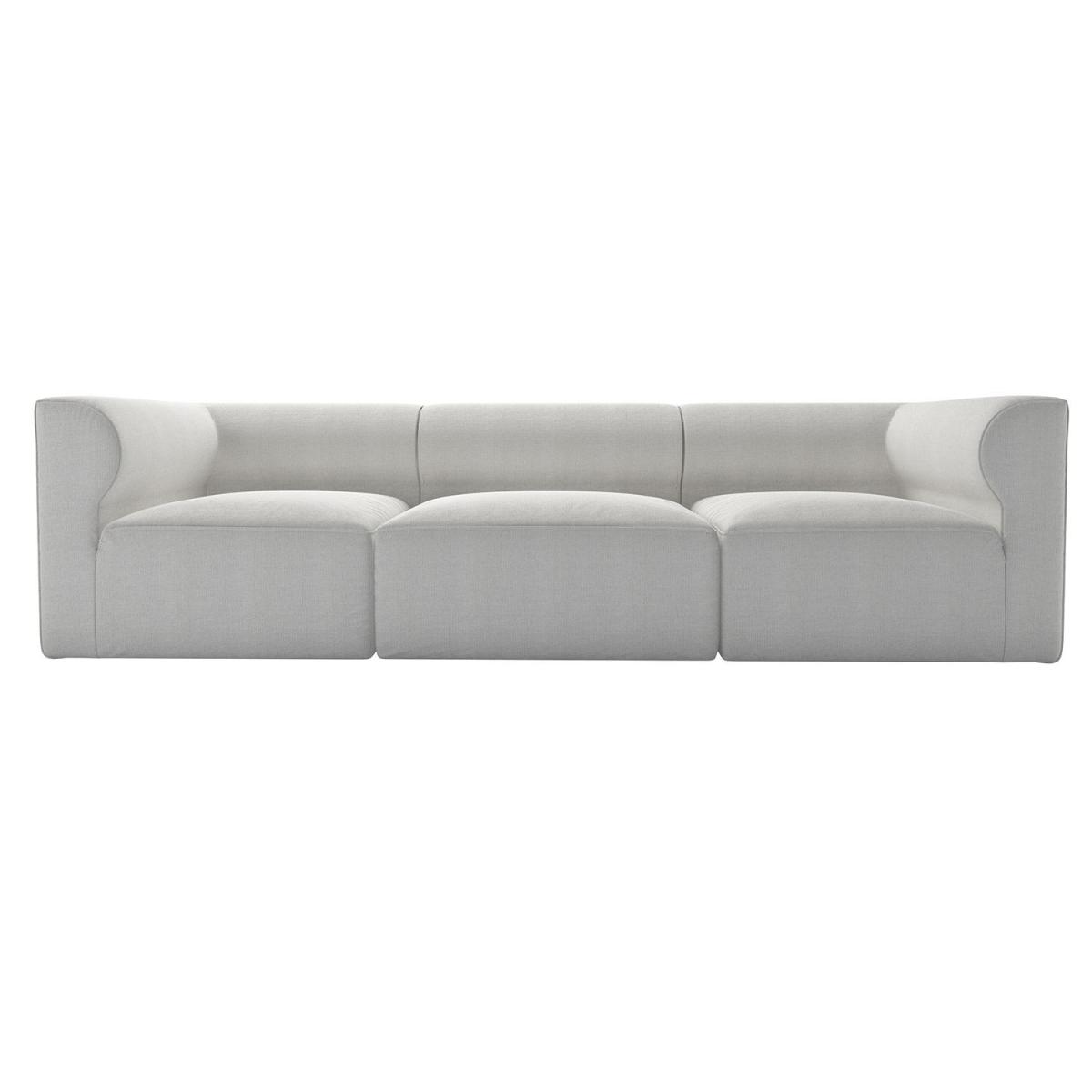 Cohen 3 Seat Sofa in Skyfall Cotton Matt Velvet – image 2
