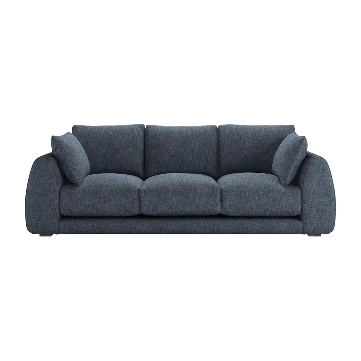Carmel 3 Seat Sofa in Azure Florence Textured Weave – image 1