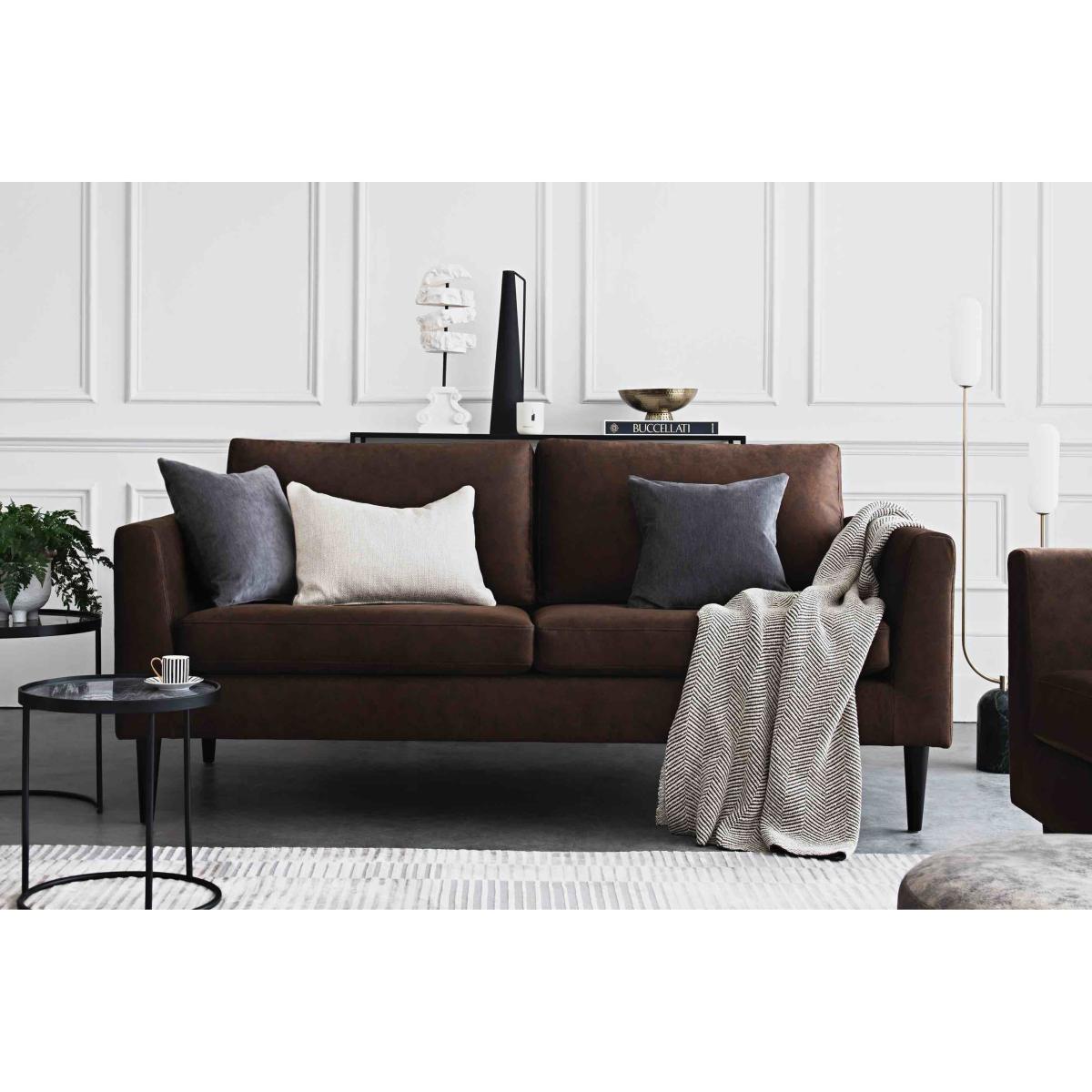 Jude 3 Seat Sofa in Emerald Velvet – image 2