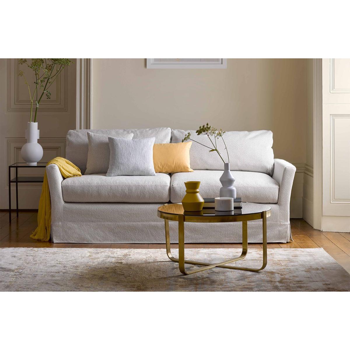 Otto 3 Seat Sofa Bed in Deep Forest Aquaclean Clever Velvet – image 5