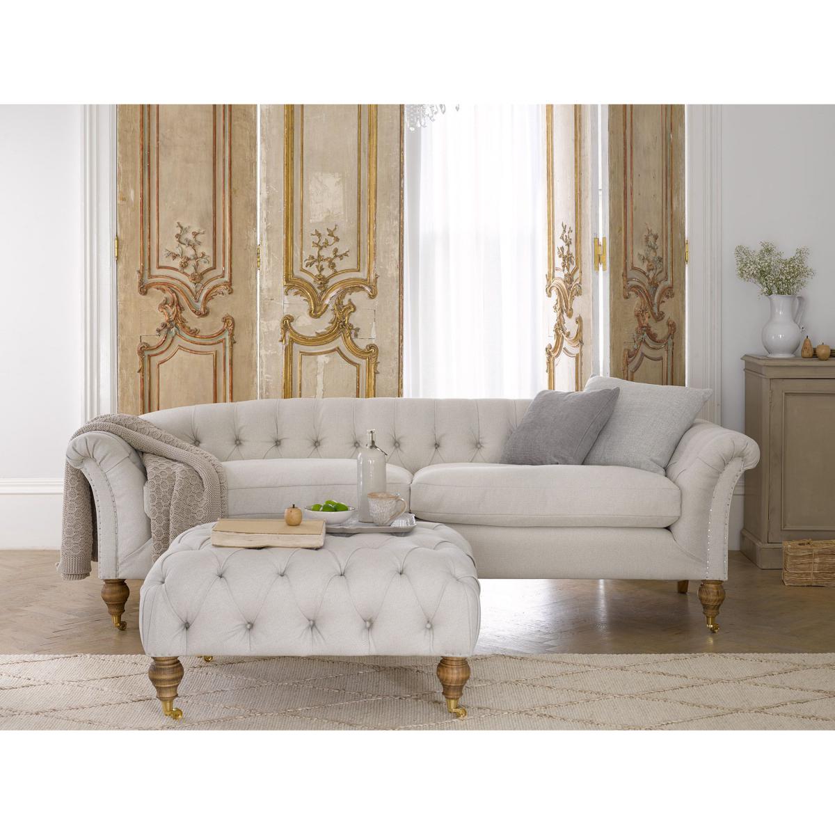 Humphrey 2.5 Seat Sofa in Grey Marl Highland Tweed - sofa.com – image 2