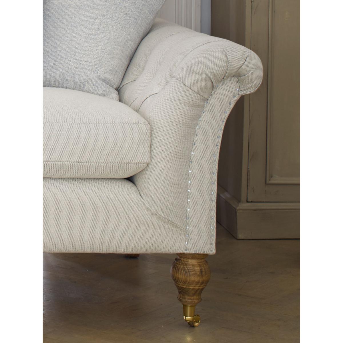 Humphrey 2.5 Seat Sofa in Grey Marl Highland Tweed - sofa.com – image 3