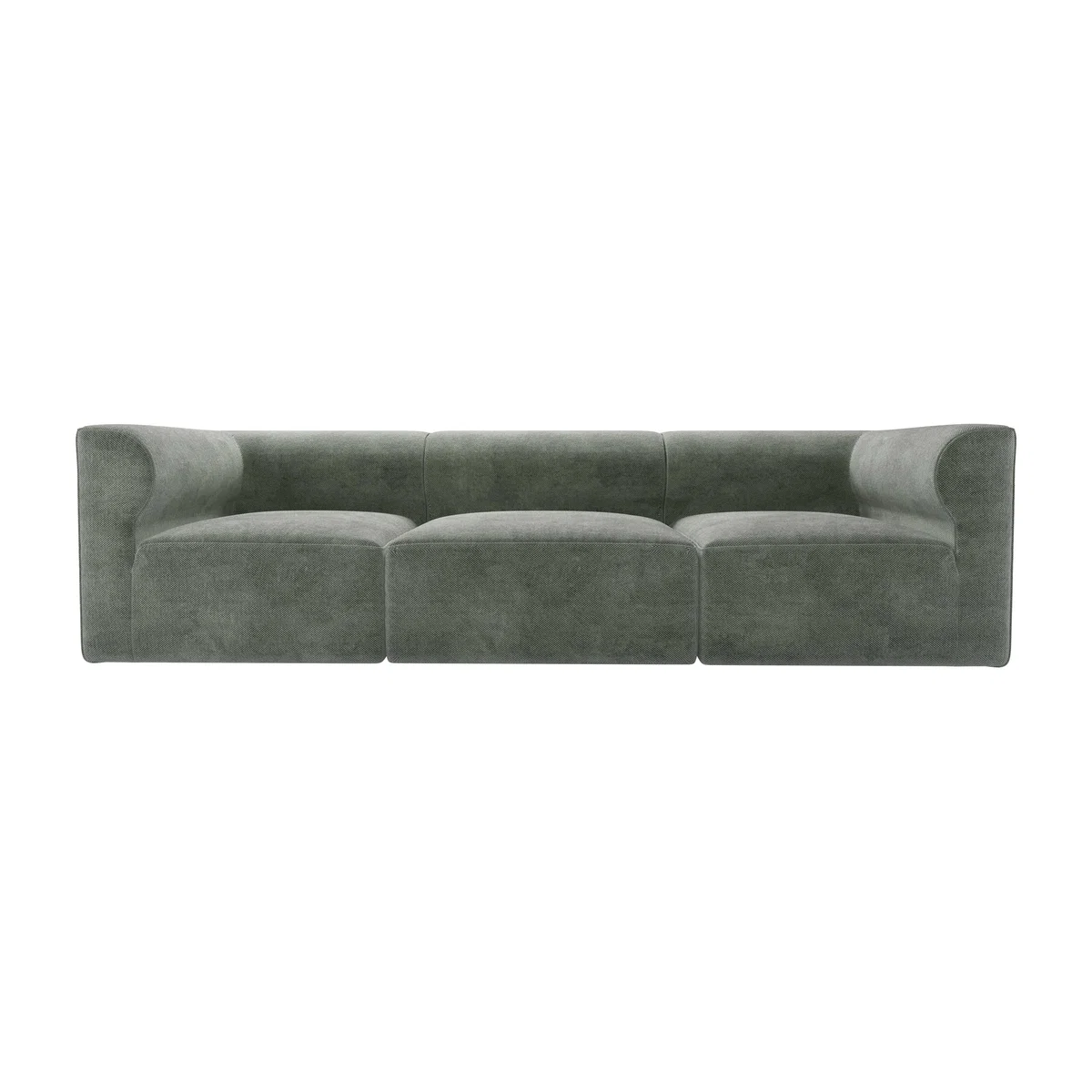 Cohen 3 Seat Sofa in Moonstone Speckled Chenille – image 1