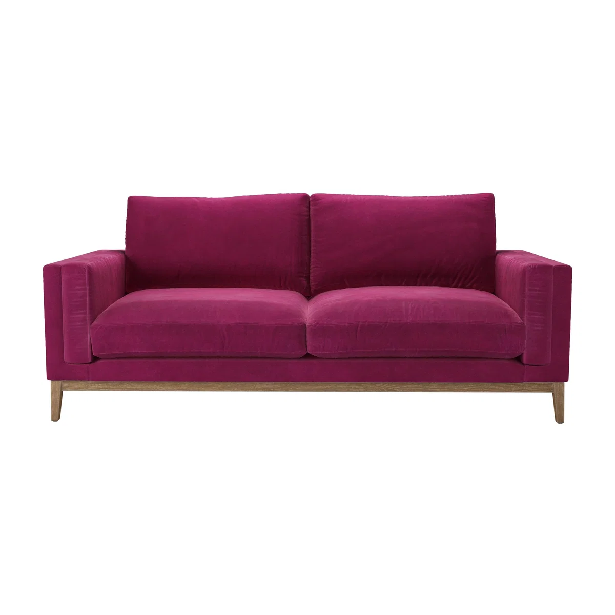 Costello 3 Seat Sofa in Persian Rose Smart Velvet – image 1