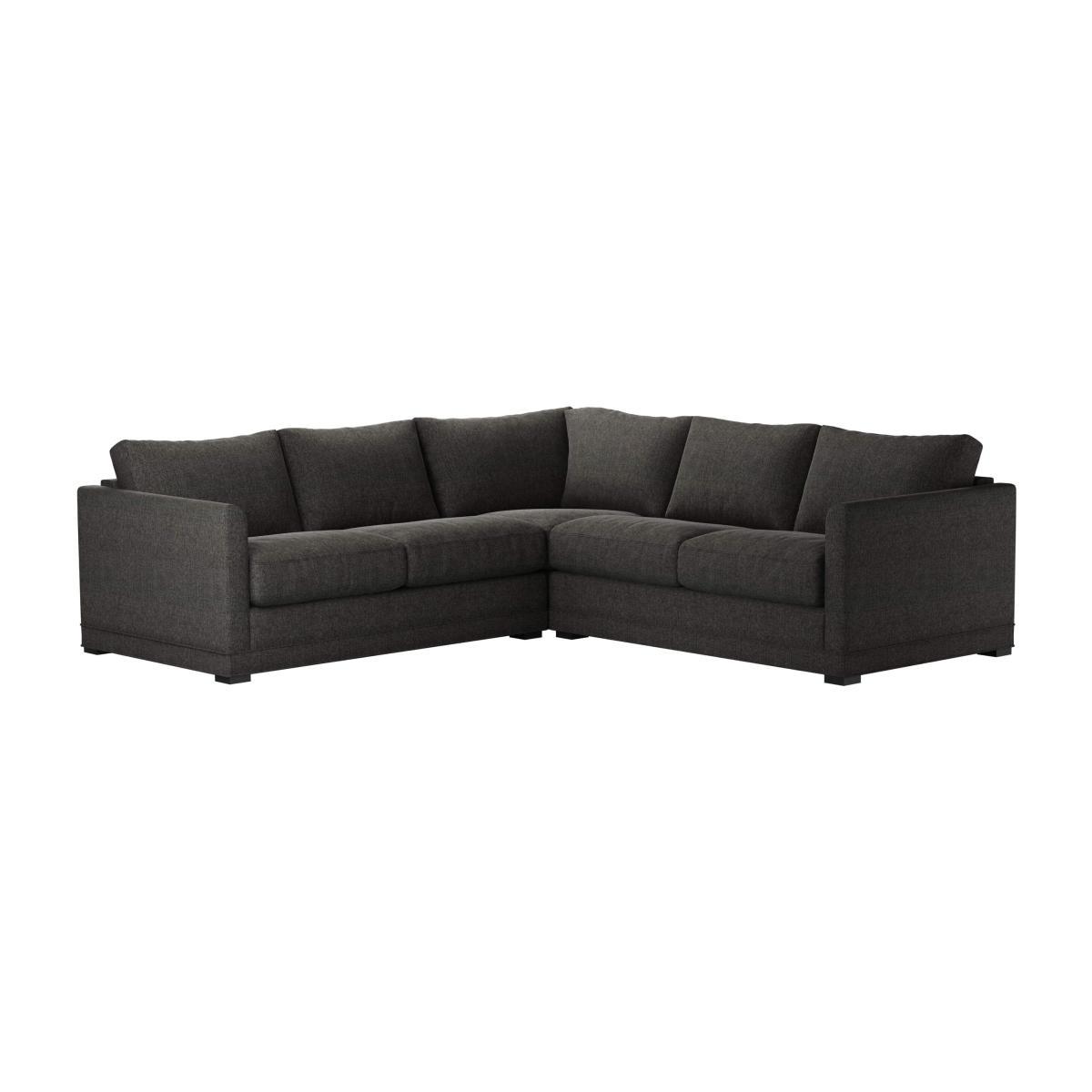 Aissa Small Corner Sofa in Anthracite Quartz - sofa.com – image 1