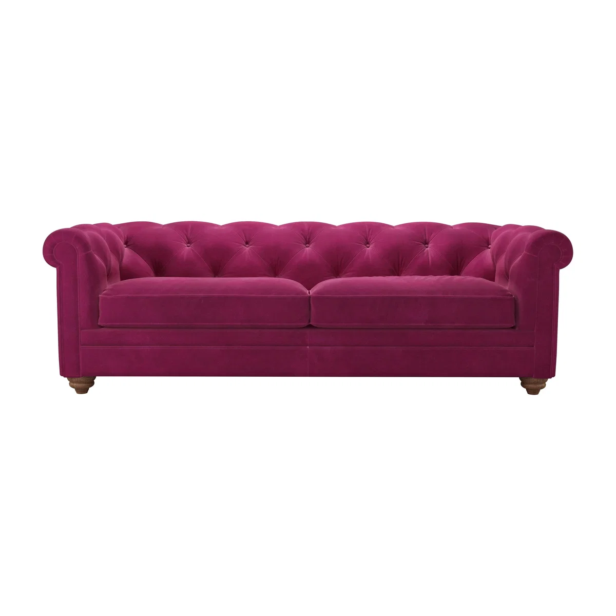 Patrick 3 Seat Sofa in Persian Rose Smart Velvet – image 1