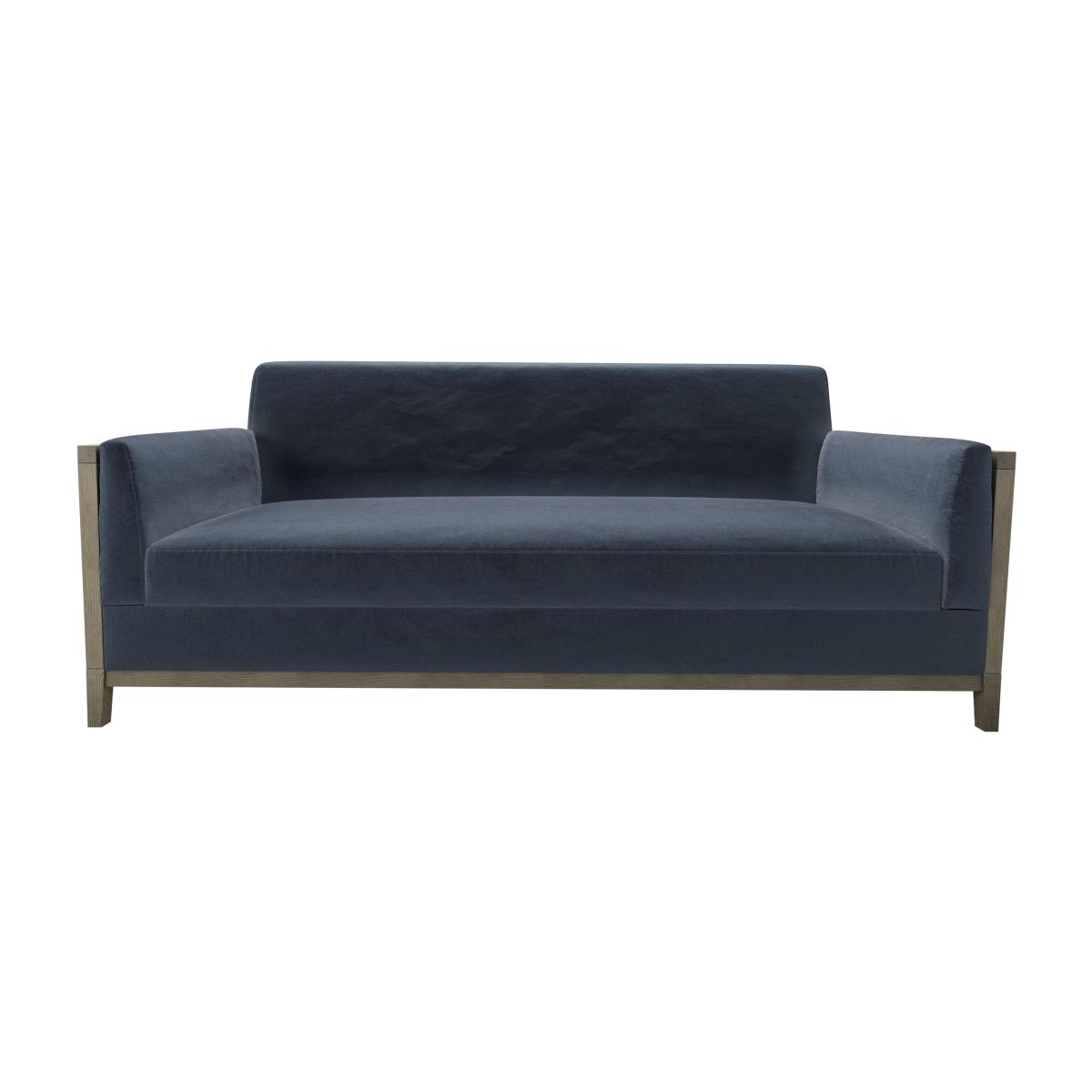 Chester 3 Seat Sofa in Skyfall Cotton Matt Velvet – image 1