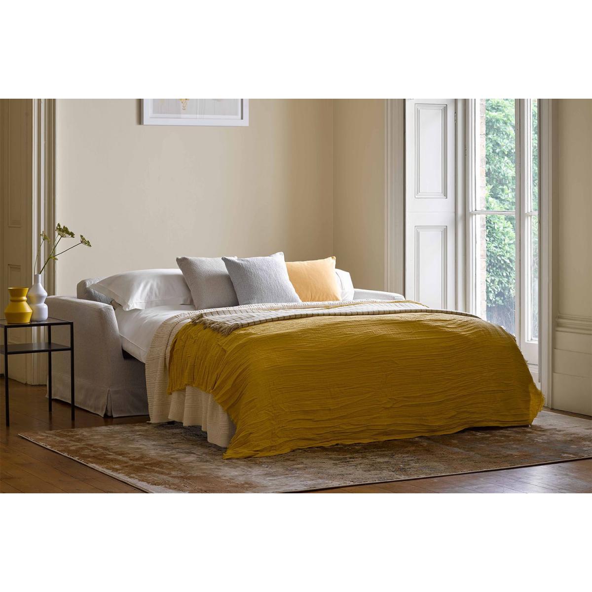 Otto 3 Seat Sofabed in Shearling Hygge Chunky Weave – image 3